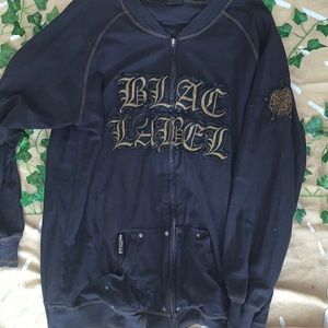 vintage brown oversized zip-up